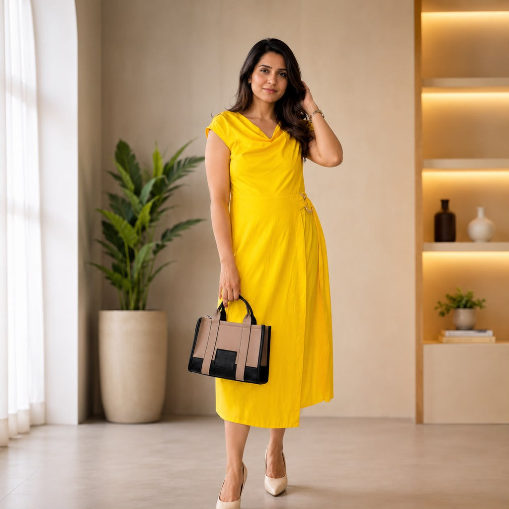 Yellow dress
